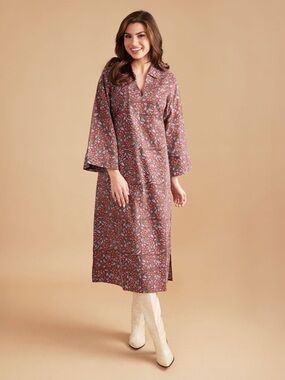 DOUBLE A Lee Dress in Climbing Floral Size M NWOT